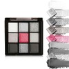 UNYOKE Mini 9 Cool Shade Palette Black Smoky Matte Glitter