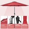 Tempera 7.5ft Patio Market Outdoor Table Umbrella with Push Button