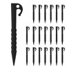 SZCXDKJ 20 Pcs Plastic Tent Pegs, Heavy Duty Plastic Camping