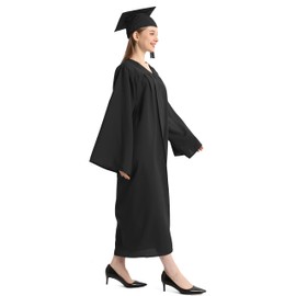 Grad HAGO Unisex Graduation Cap and Gown Tassel Set with 2025 and 2026 for High School and Bachelor