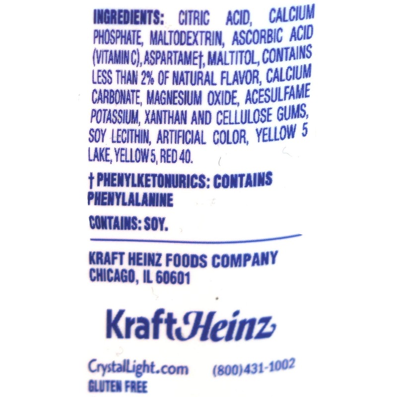 Crystal Light Classic Orange Drink Mix, 10-Quart Canister (Pack of