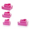Tescoma Double-Sided Cookie Cutters Hearts, 6 Sizes Delicia, Assorted, 20