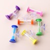 3 Minute Plastic Sand Timer,Hourglass Sand Clock with Suction Cup,Tooth
