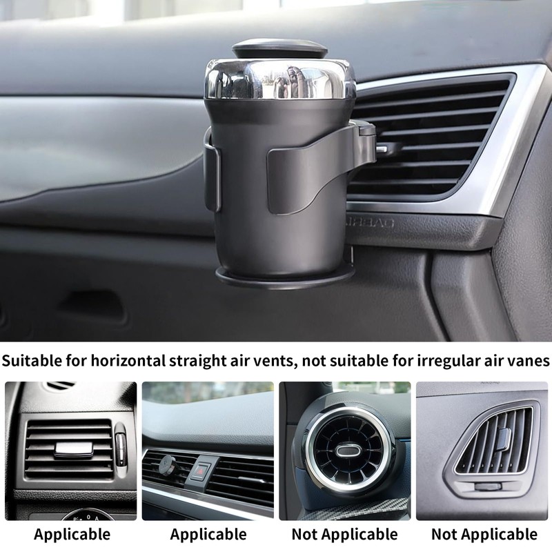 VBGURR Car Cup Holder, Adjustable Cup Holder, Universal Car Drink