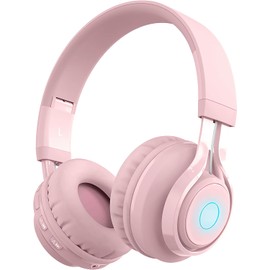  SITOAT Children's Headphones, Bluetooth Headphones, 85 dB Volume Limiting, Hearing Protection, Wireless Headphones with Microphone, Online Classes, Music, Conversation, Kids