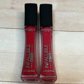 L'Oréal Lot of 2- L'Oreal Paris Infallible Pro Matte Gloss Lip Color 306 Aphrodite Kiss