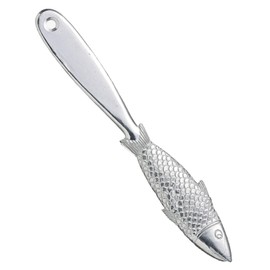 Fish Scaler, Aluminium, 22 cm, Silver