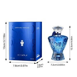 75ML Men's Perfume, Long Lasting Fragrance, Blue Ocean Scented Perfume, Eau De Toilette, Fragrance for Men, Perfume for Men