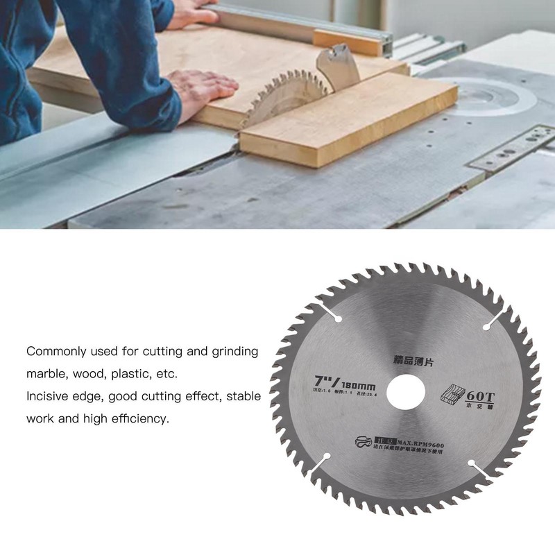 Circular Saw Blade High Speed Steel 18cm Saw Wheel Cutting