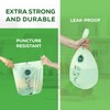 ANECO 100% Compostable Waste Bags 2.6 Gallon (Flat Top Bags,