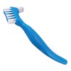 Denture Brush (Set of 2) Blue & White Brushes ~