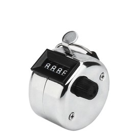 4 Digit Number Counters Mini Hand Held Tally Counter Golf Clicker Display Manual Counting Max. 9999 Counter Training Counting (Color : Single Counter)