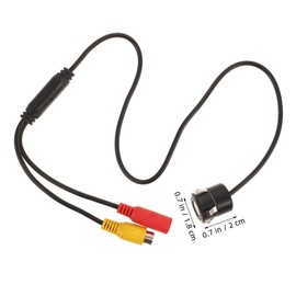 TEHAUX Drill Hole Reverse Camera for Cars Trucks Night Vision Rear View Backup Camera Enhancing Driver Safety with Comprehensive Coverage and Elimination