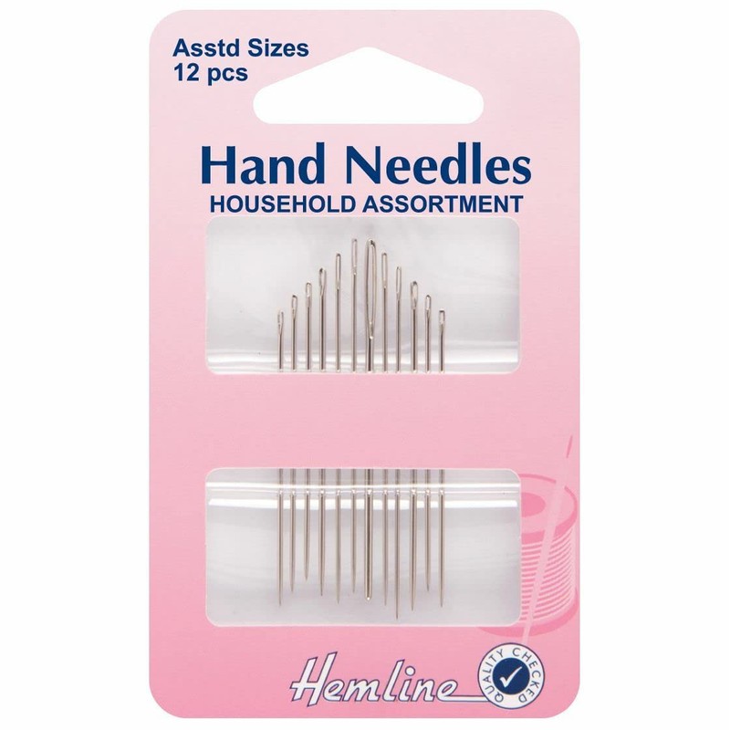 Assorted Household Needles 12 Pack