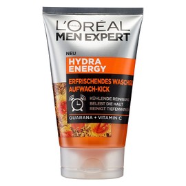 L'Oréal Men Expert Hydra Energy Cleansing / Soap Free Wash Gel with Vitamin C Deep Pore Cleansing 1 x 100 ml