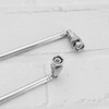 Create idea 2pcs BNC Telescopic Handheld Portable Antenna 7 Sections