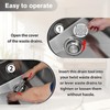 DEMIINUS Waste Drain Tool for 3 Tier Sink in Commercial