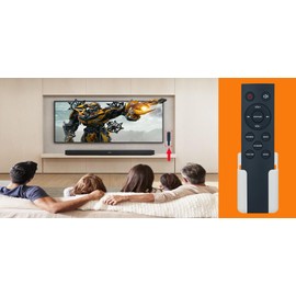 NS-HTSB22 Replacement Remote Control fit for Insignia Sound bar Soundbar System NSHTSB22 Remote Control NS-SBAR21F20,with Oversized Buttons