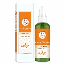Crysalis Cherry Blossom Hydrosol | Cosmetic Grade Floral Water for Skin & Hair Formulations | Ideal for Toners, Mists, Lotions, and DIY Products – 100 ml / 3.38 Fl Oz