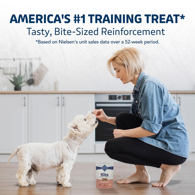 Blue Buffalo Bits Salmon Training Treats, 4 oz
