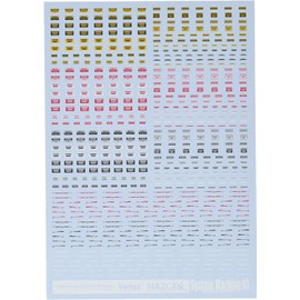 Pooze Modeling Works Vertex System Marking N3 Decal for Plastic Model VSC-N3