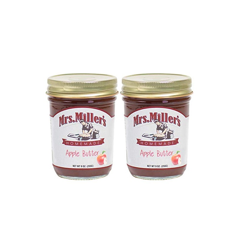 Mrs. Miller's Amish Homemade Apple Butter 9 Ounces - Pack