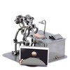 Steelman24 I Nuts and bolts sculpture Dermatologist With Business Card