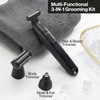 BarberBoss Set per la toelettatura dei dettagli, 3 in 1,