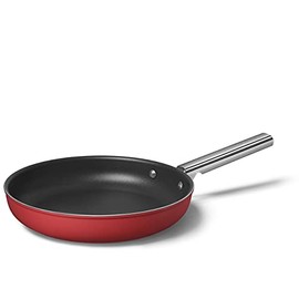 SMEG 11" Nonstick Fry Pan | Red