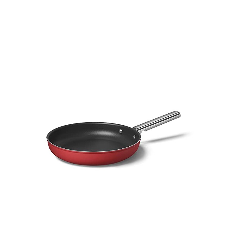 SMEG 11" Nonstick Fry Pan | Red