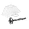 100 Spacers 70/18, 76/18 Trapezoid for Corrugated Sheets + Plumber