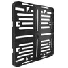 Motorcycle License Plate Holder 180 x 200 mm 180 x
