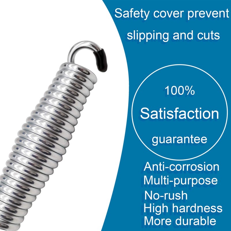 Porch Swing Springs Heavy Duty - 1600Lbs Silver Hammock Chair