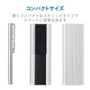 Elecom CMC-SIMC02SV SIM Card Case, Memory Clip, Aluminum Type, Slide