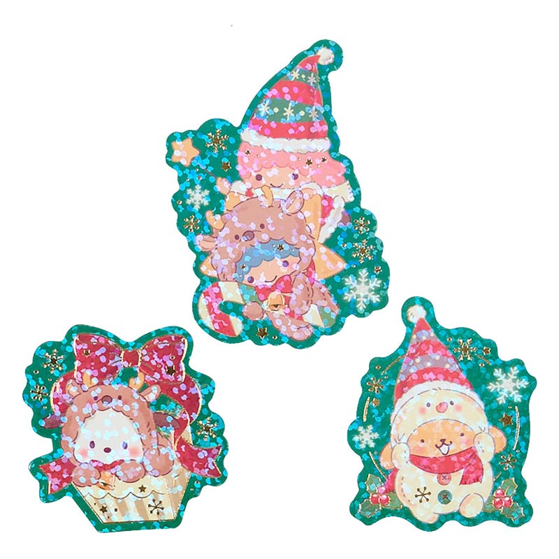 Sanrio 113654 Sticker Set (Christmas) Sanrio Characters Sticker