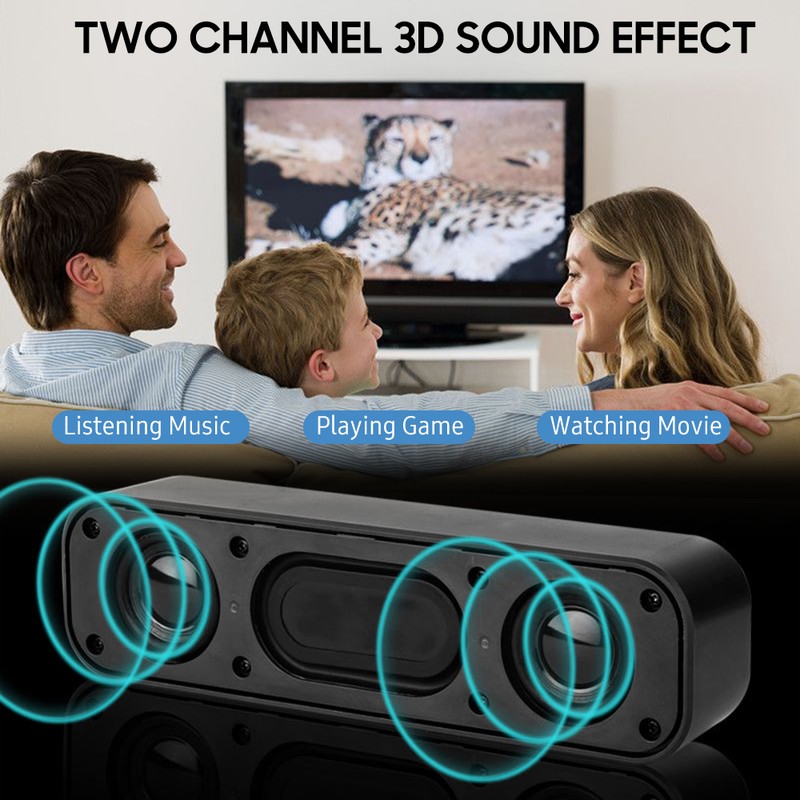 Mini Computer Speaker Wired USB Desktop Stereo Speaker Audio Decoding