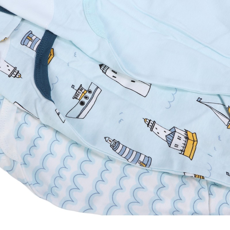 3pcs Baby Swaddle Sleep Sacks Cotton Swaddle Blanket for 0