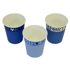 Sunnap C2050KD Designers Paper Cups, 7.1 fl oz (205 ml), Includes Colored Galas, 50 Pieces