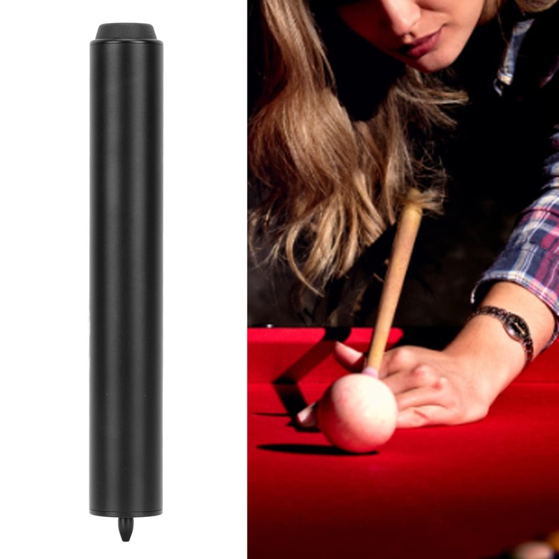 Premium Aluminum Billiard Pool Cue Extender, Cue Pool Accessory with