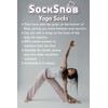 Sock Snob Women's Invisible Non-Slip Yoga Socks, orange