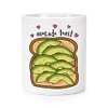 Avocado Toast Cut Makeup Brush Pencil Pot