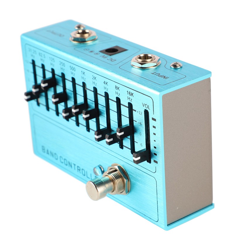 Instrument Band Controller Guitar Tone Preamplifier 10 Bands EQ Independent