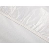 Round Vinyl Fitted Tablecloth with Flannel Backing Elastic Table Cloth