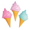 Rhode Island Novelty 36 Inch Inflatable Ice Cream Cones, Three