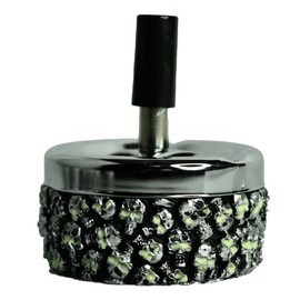 Nulite Glow in the Dark Spinning Ashtray - Skulls