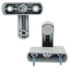 Pack of 4 Window Locks, Zinc Alloy Window Rotary Limiter,