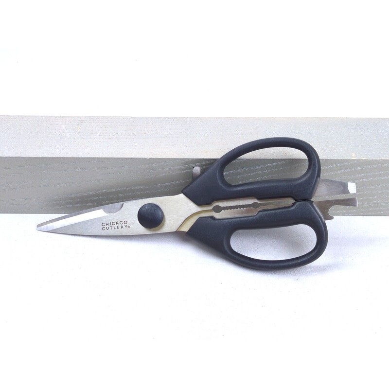 CHICAGO CUTLERY Kitchen SHEARS / SCISSORS, Ergonomic HEAVY DUTY, Stainless