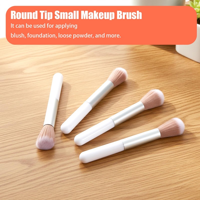 20PCS Fluffy Makeup Brushes Set Portable Foundation Blending Brush Professional