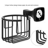 Space Aluminum Wall Mounted Toilet Paper Holder Basket Tissue Organizer