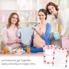 HandEasy Baby Trivia Game, Fun Baby Shower Games and Activities,Strawberry